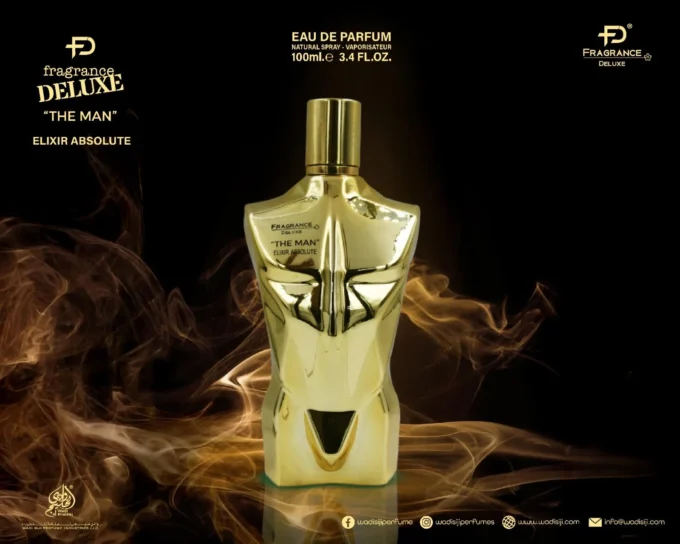 THE MAN ELIXIR תואם LE MALE ELIXIR Jean Paul GAULTIER 100ML - זהב