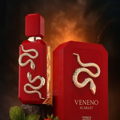 scarlet FRENCH AVENUE VENENO SCARLET בהשראת VENOM INCARNAT 100ML