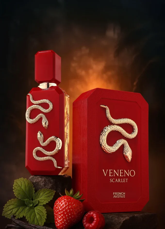 scarlet FRENCH AVENUE VENENO SCARLET בהשראת VENOM INCARNAT 100ML