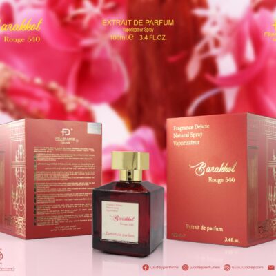 Barakkat Rouge 540 Extrait Parfum  בהשראת Baccarat Rouge 540 Extrait de Parfum 100ML