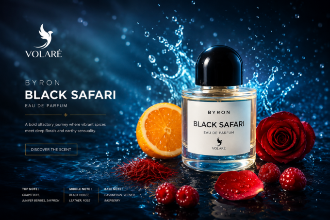 mtbbbbbbbb BLACK SAFARI בהשראת Byredo Black Saffron 100ML