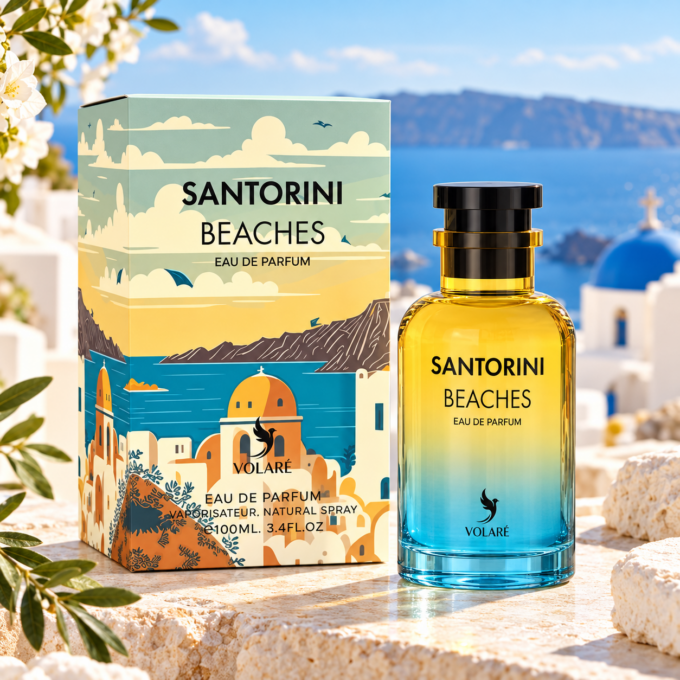 בושם סנטוריני על מרפסת ים תיכונית Santorini Beaches בהשראת On The Beach Louis Vuitton 100ML